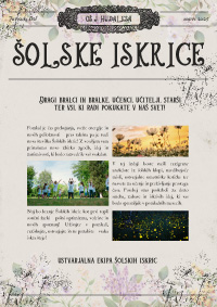 Šolske iskrice, marec 2025
